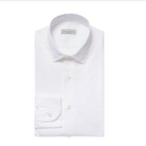 Antica Camiceria Stretch Solid Dress Shirt